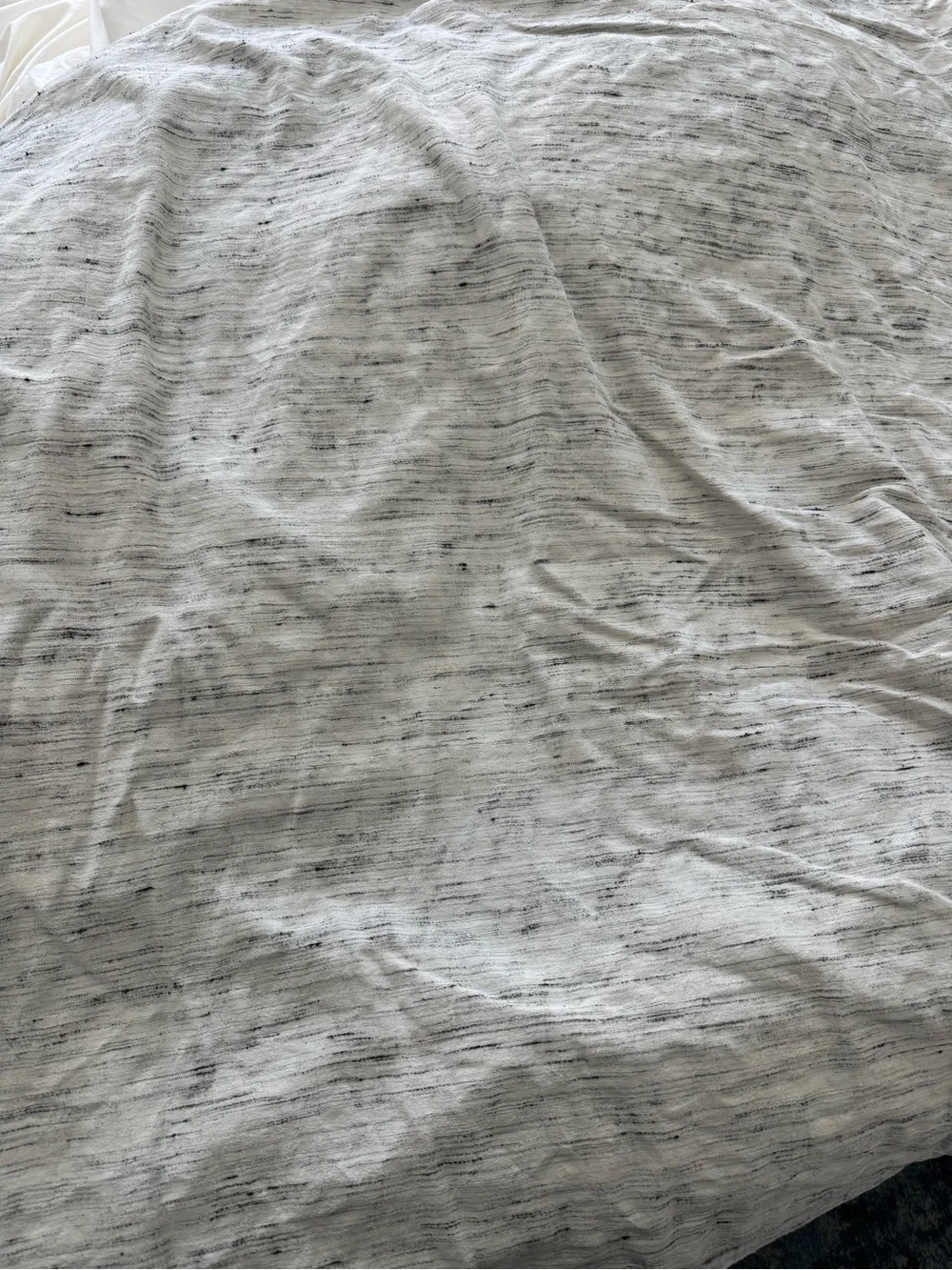 West Elm Heathered Melange Duvet Cover Queen Size